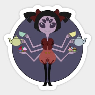 Muffet Sticker